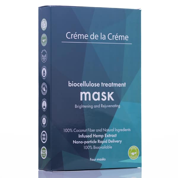 Crème De La Crème Brightening and Rejuvenating Bio-Cellulose Facial Mask