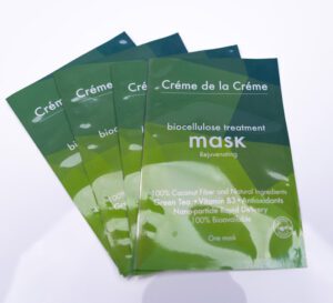 Crème De La Crème Rejuvenating Bio-Cellulose Facial Mask Pouch