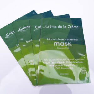 Crème De La Crème Rejuvenating Bio-Cellulose Facial Mask Pouch